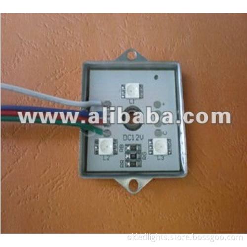 3LEDs WS2801 IC SMD5050 Waterproof LED Pixel Digital Address